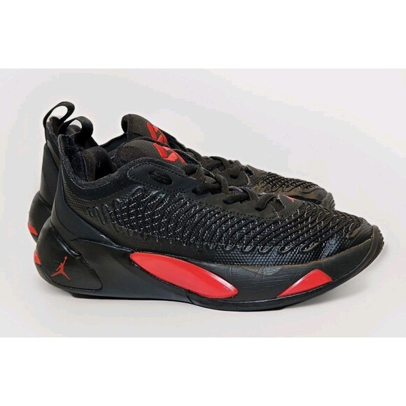 Nike Boys Air Jordan Luka 1 DQ6513-060 Black Basketball Shoes Sneakers Size 6.5Y - Picture 4 of 9